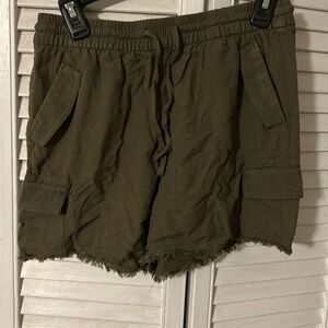 Ana size small green shorts.